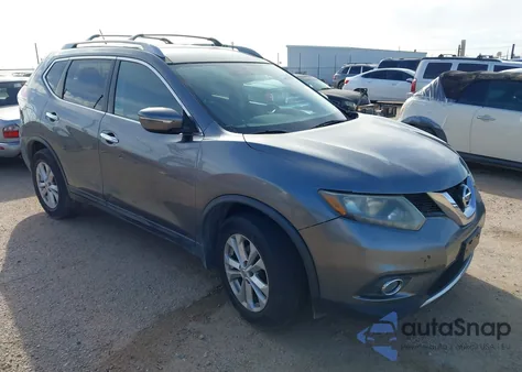 2014 Nissan Rogue Sv from USA, damaged, VIN 5N1AT2MT1EC861507